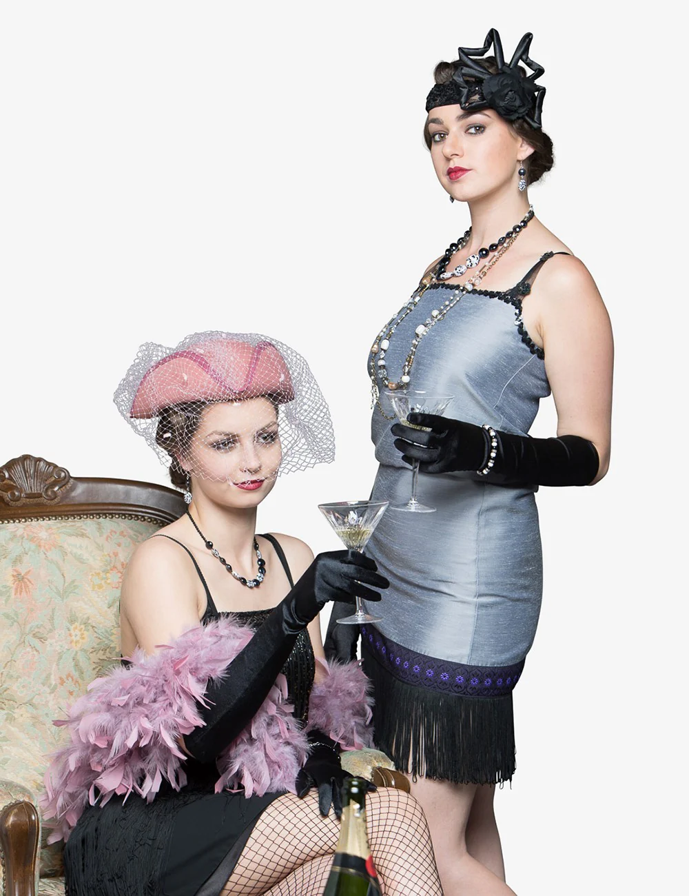 Fascia Charleston in pizzo e raso - Image 5