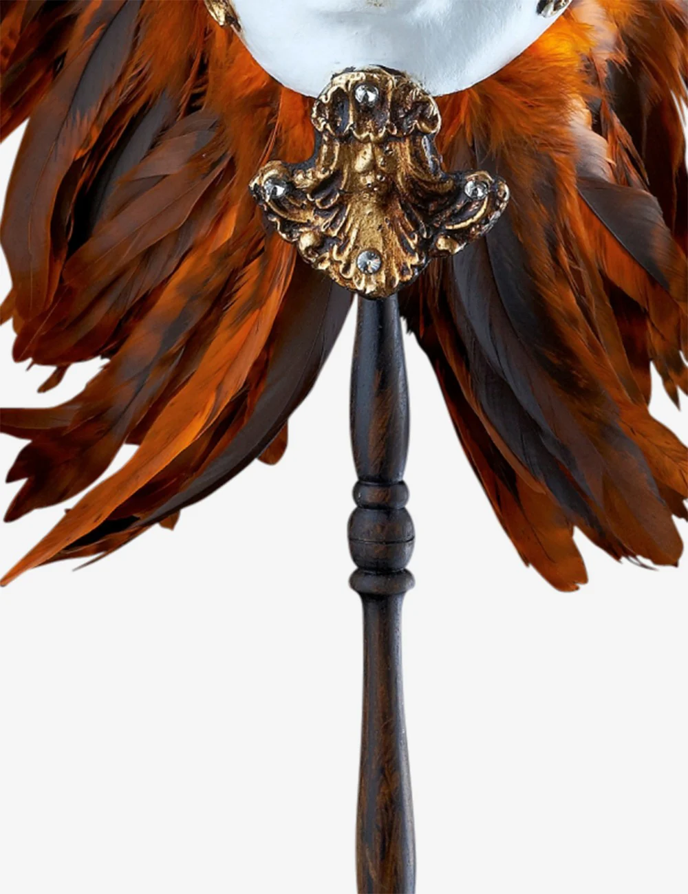 Inca con Piume Tigrate e Bastone - Image 4