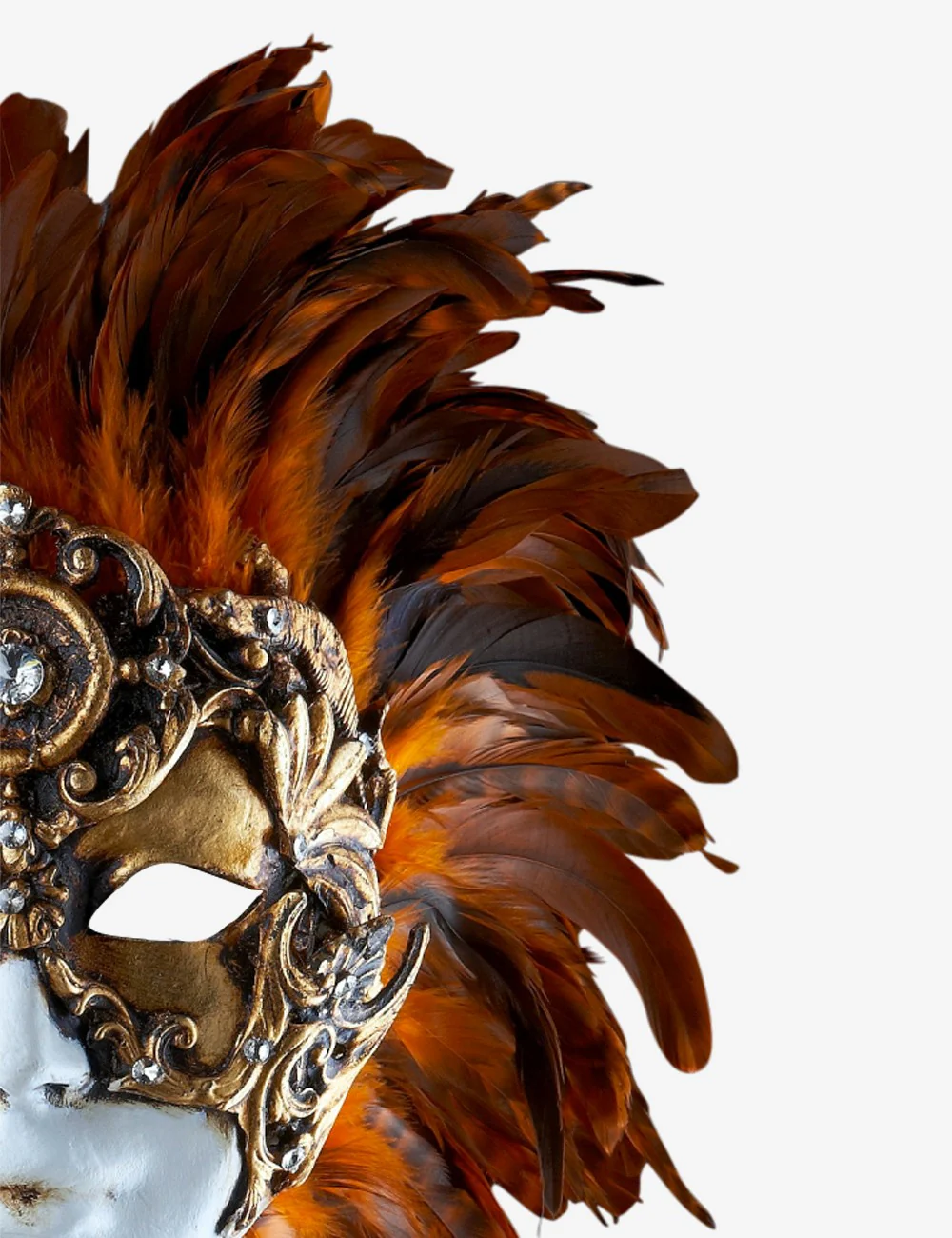 Inca con Piume Tigrate e Bastone - Image 6