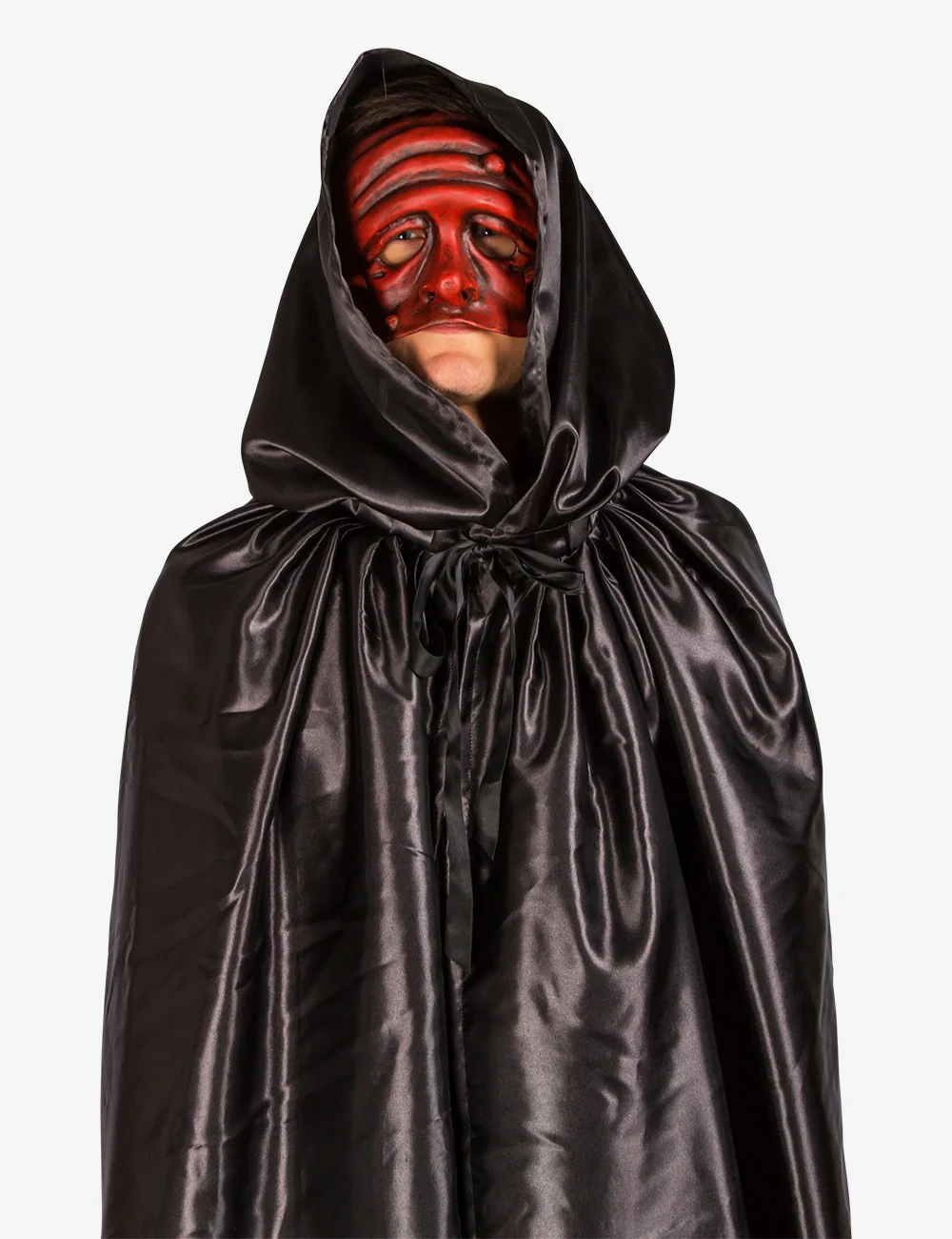 Mantello Unisex Con Cappuccio - Nero - Image 3