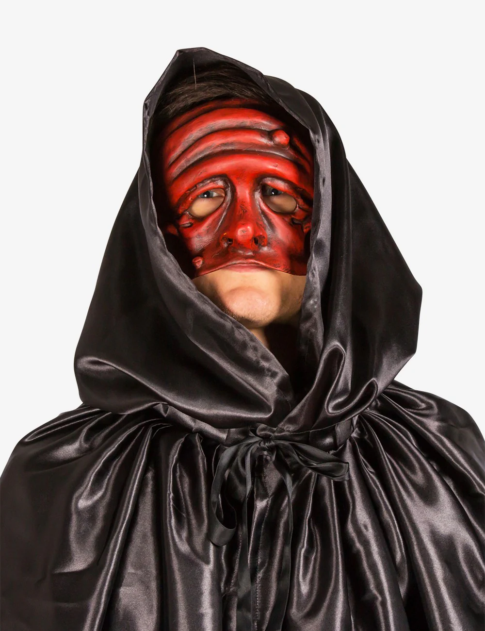 Mantello Unisex Con Cappuccio - Nero - Image 5