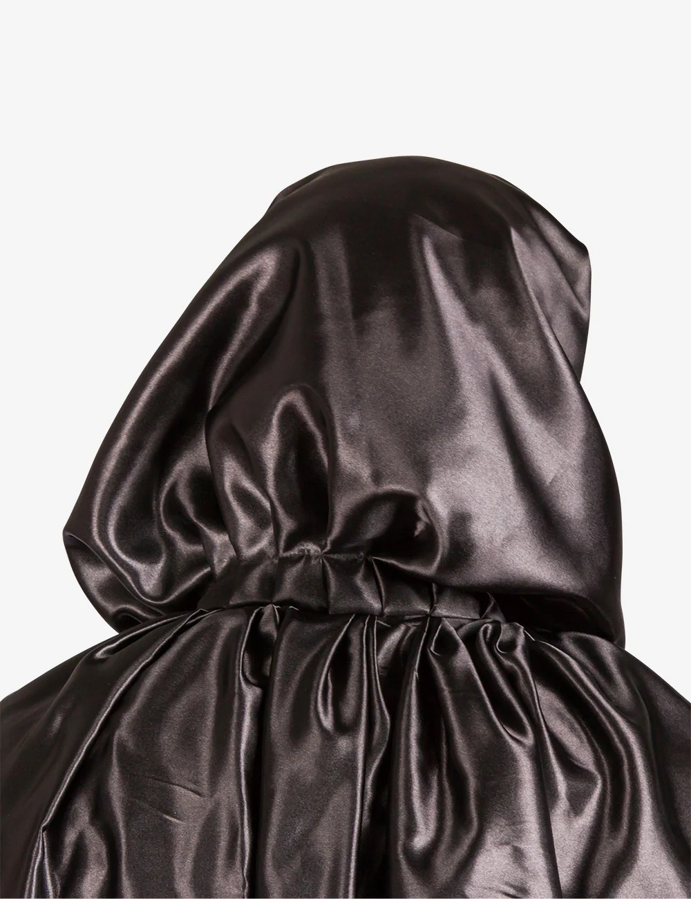 Mantello Unisex Con Cappuccio - Nero - Image 7