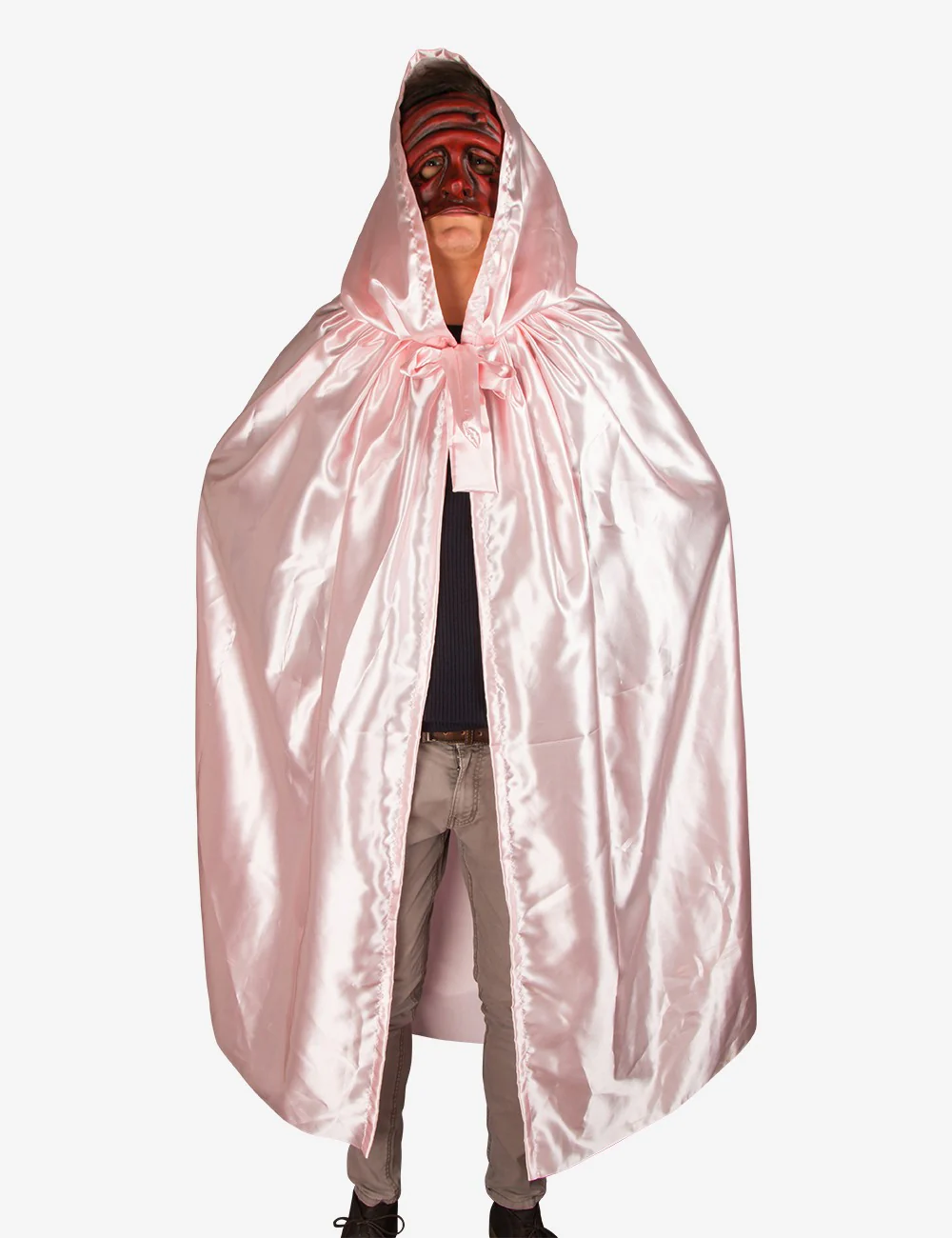 Mantello Unisex Con Cappuccio - Rosa - Image 3