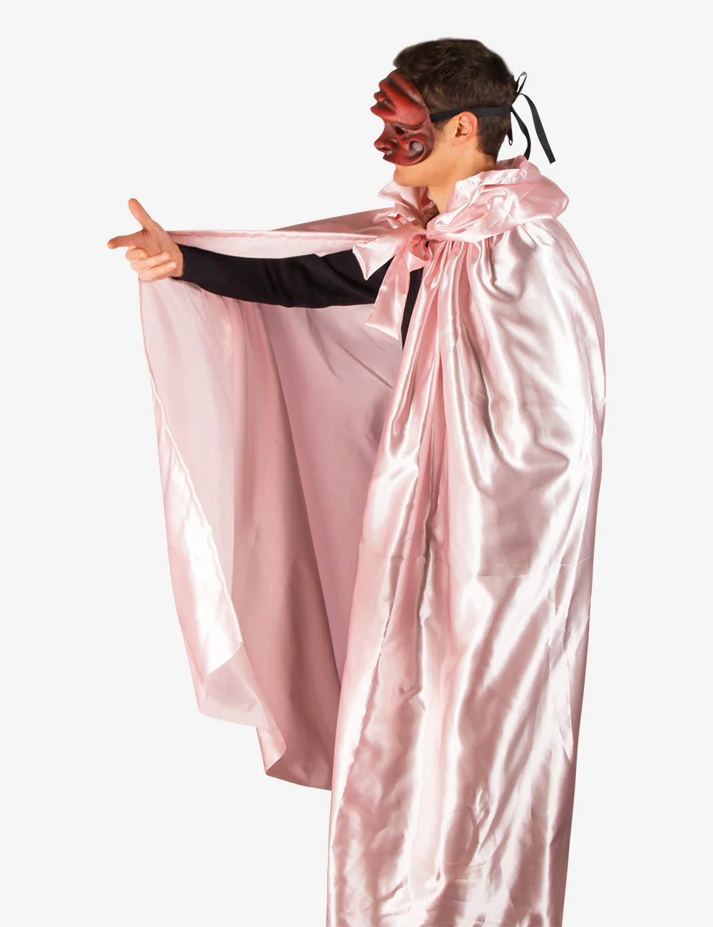 Mantello Unisex Con Cappuccio - Rosa - Image 5