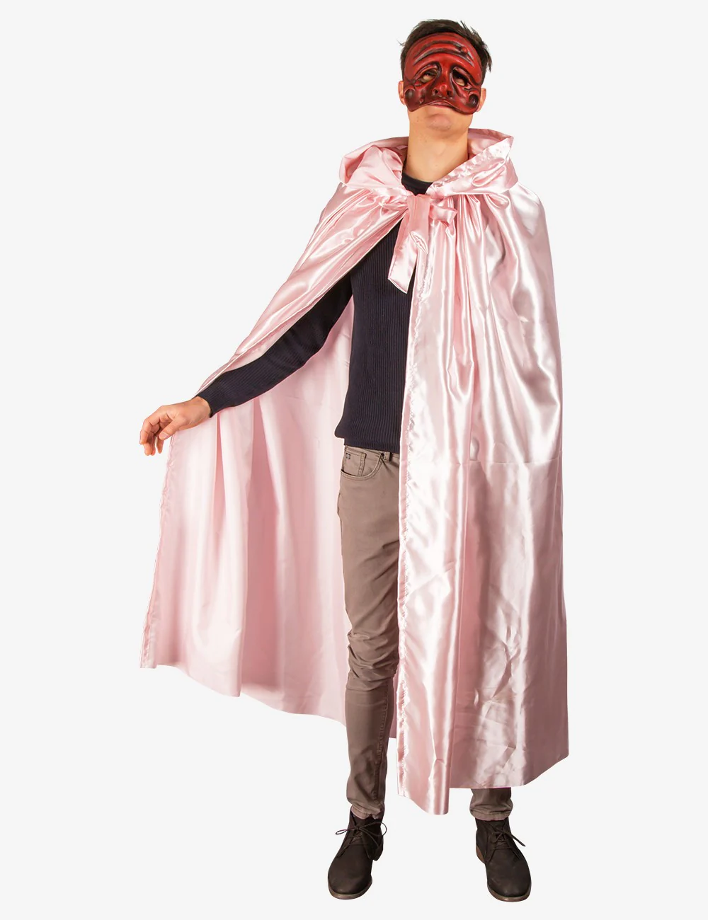 Mantello Unisex Con Cappuccio - Rosa - Image 7