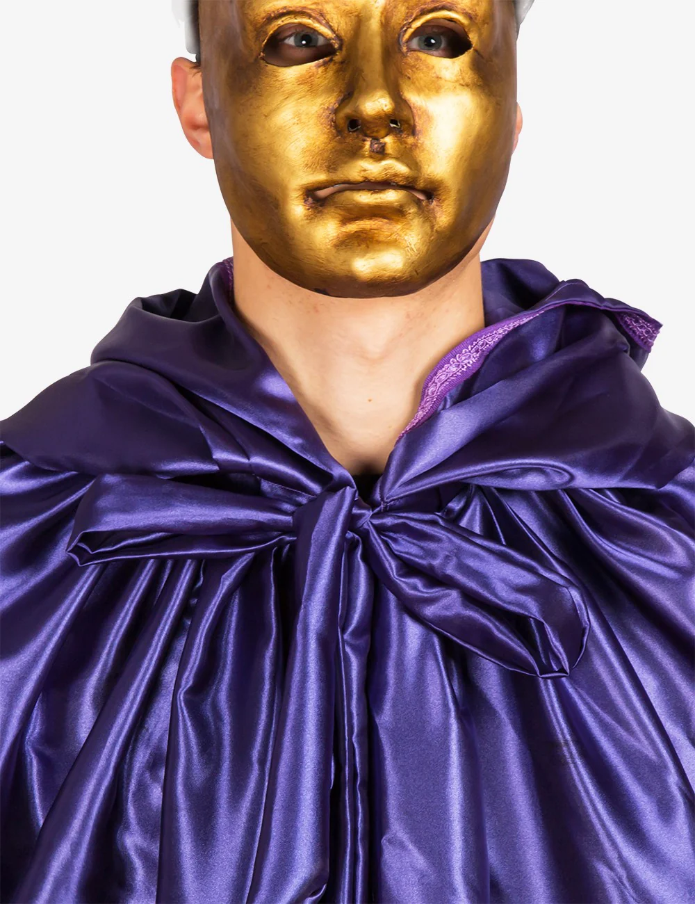 Mantello Unisex Con Cappuccio - Viola - Image 10