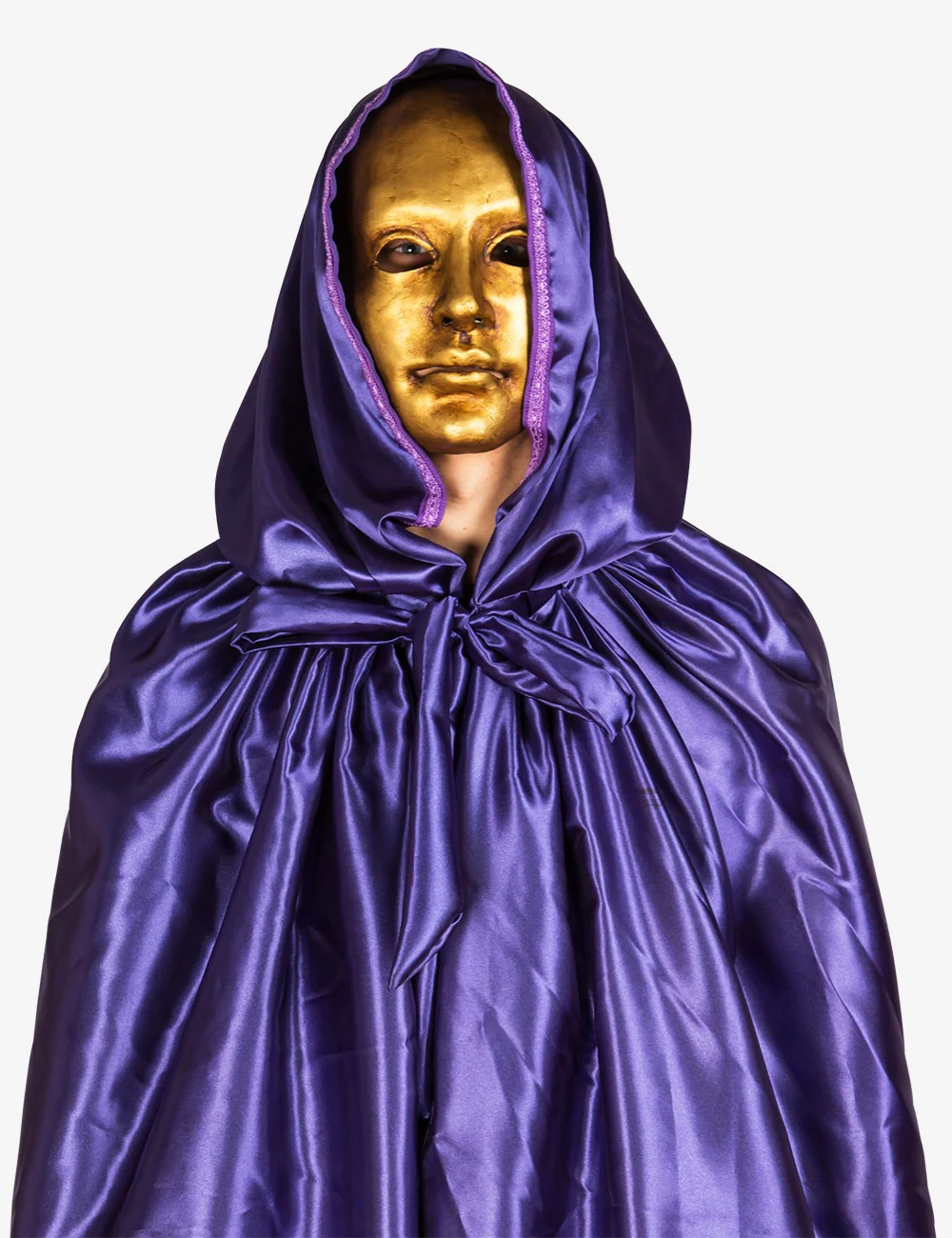 Mantello Unisex Con Cappuccio - Viola - Image 3