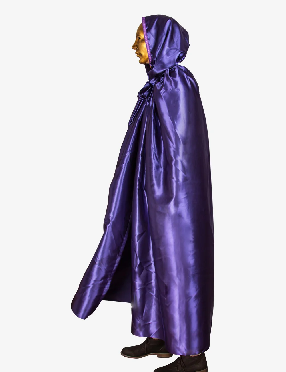 Mantello Unisex Con Cappuccio - Viola - Image 8