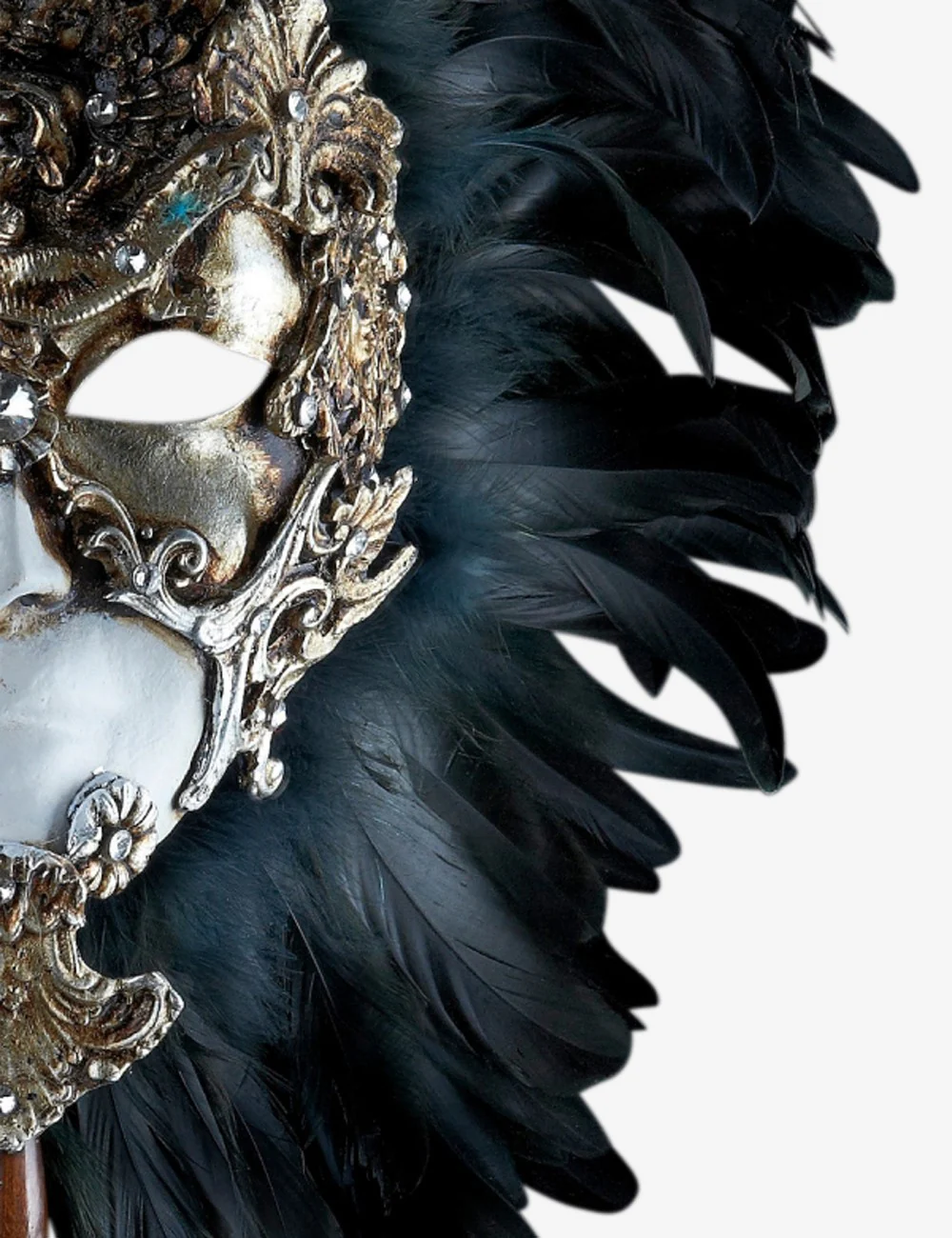 Nazca con Piume & Bastoncino (Base Bronzo) - Image 4