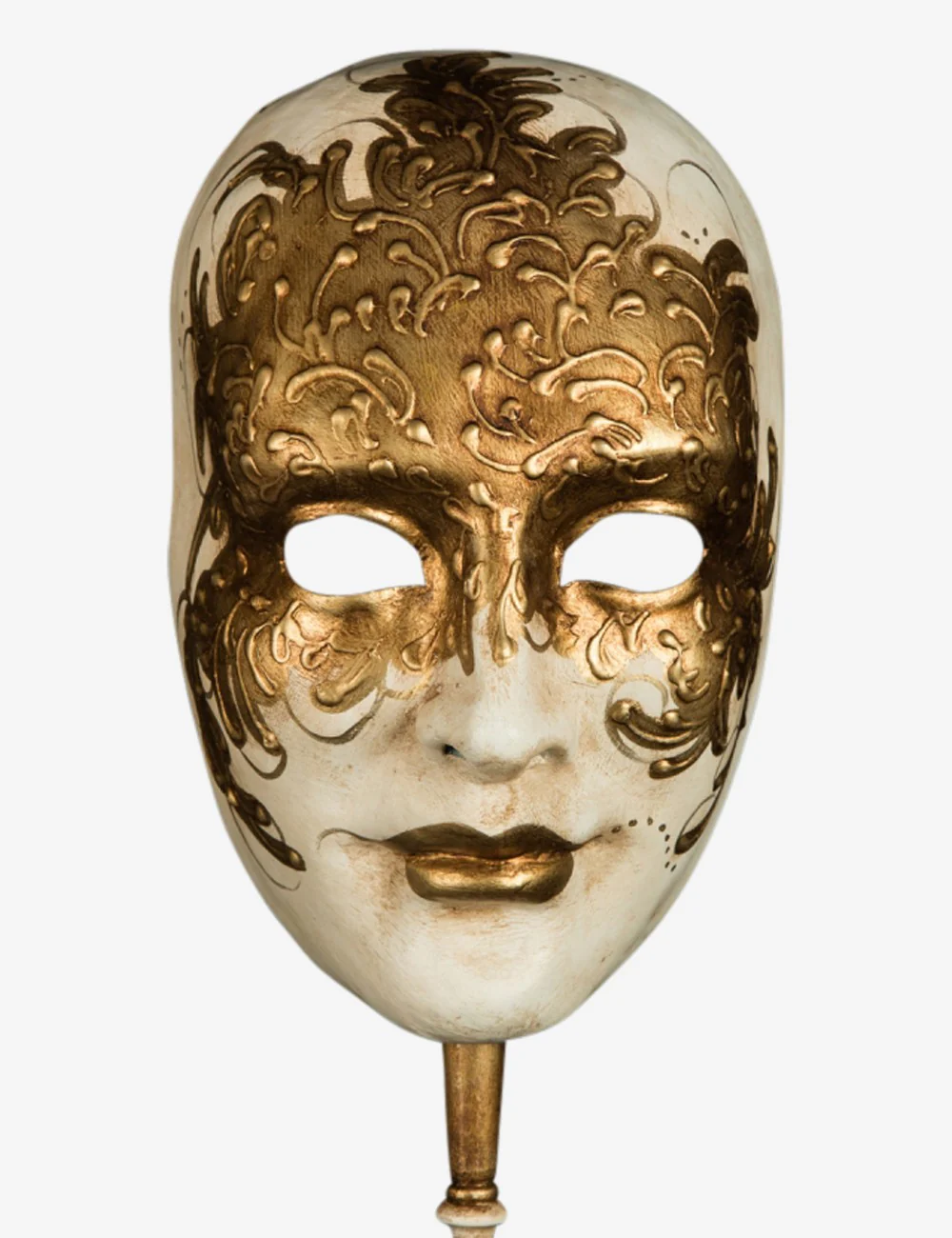 Volto con Bastone Bianco E Oro - Image 3